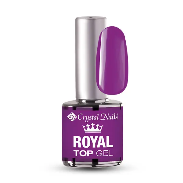 Crystal Nails – ROYAL TOP GEL - RT08 - 4ML Azonnal elérhető