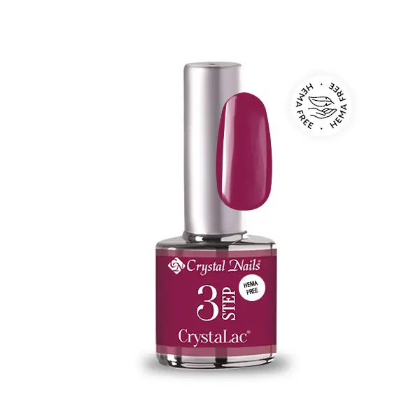 Akció Crystal Nails - 3 STEP HEMA FREE CRYSTALAC - 3S198 - 8ML