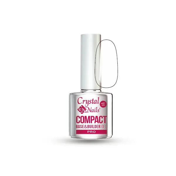 Kedvezményes ár Crystal Nails - COMPACT PRO - BASE GEL - CLEAR - 4ML