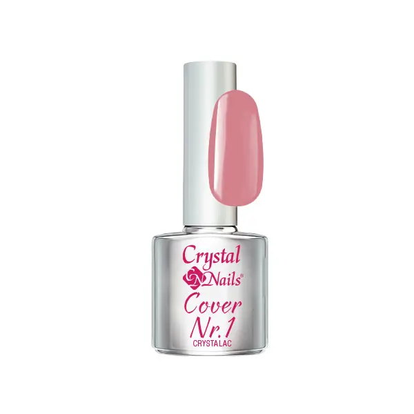 Crystal Nails - 3 STEP CRYSTALAC - COVER NR1 - 4ML Szezonális akció