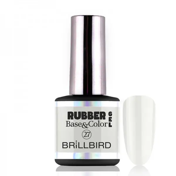 BRILLBIRD - RUBBER GEL BASE&COLOR - 27 - 8ML Vedd meg most