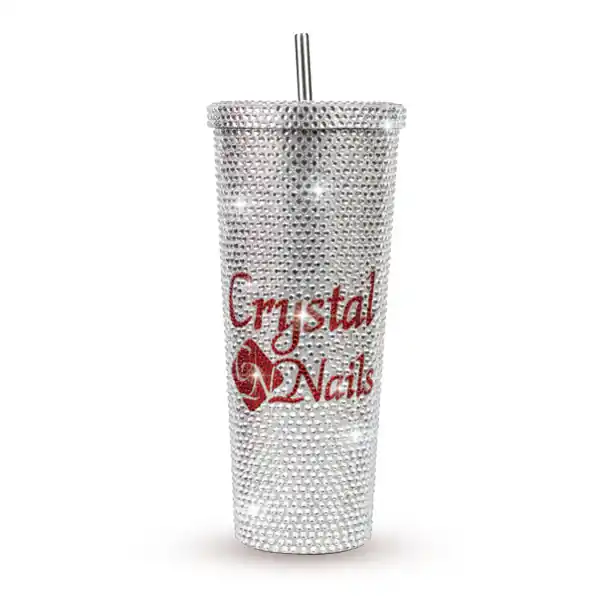 Legjobb ár Crystal Nails - STRASSZKÖVES POHÁR - EZÜST
