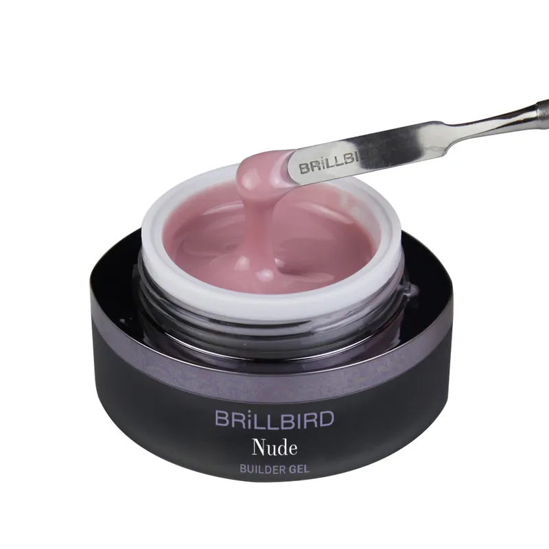 BrillBird - Nude Builder Gel - műköröm építő zselé - 15ml Utolsó esély