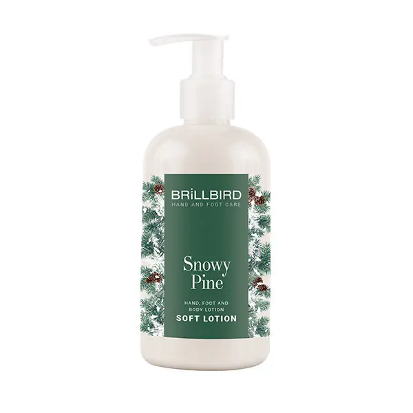 Akciós ár Brillbird - Snowy Pine - Kéz- és lábápoló krém - Soft lotion - 250ml