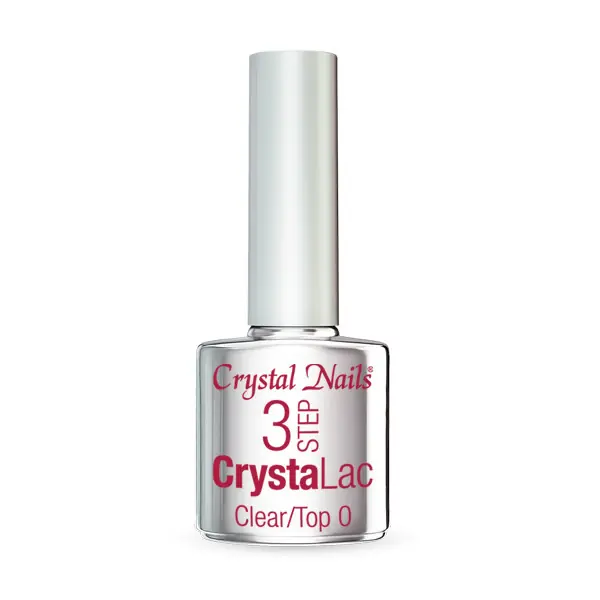 Crystal Nails - 3 STEP CrystaLac - Clear/Top 0 - 8ml Legjobb ár