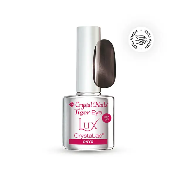 Bestseller Crystal Nails - TIGER EYE LUX CRYSTALAC - ONYX - 4ml