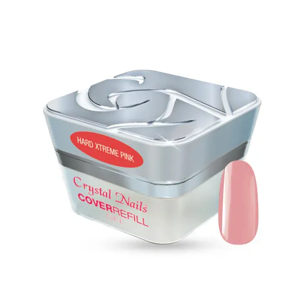 Crystal Nails - COVER REFILL HARD GEL - XTREME PINK - 15ML Kihagyhatatlan ajánlat