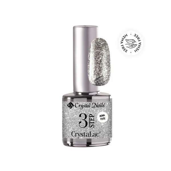 Crystal Nails - 3 STEP HEMA FREE CRYSTALAC - 3S FP02 - 8ML Azonnal elérhető