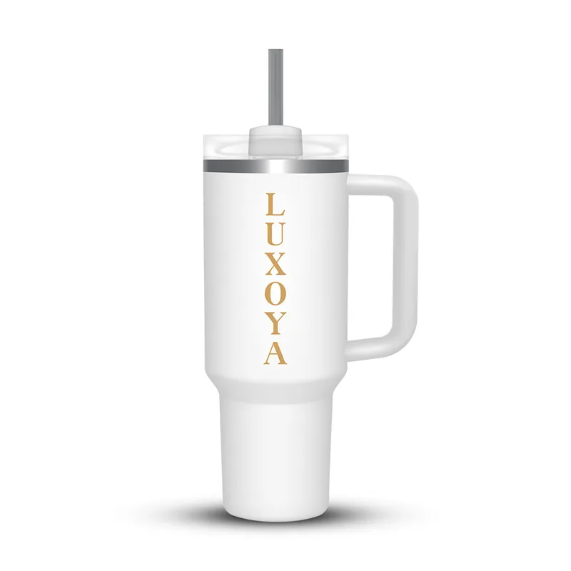 Azonnal elérhető Luxoya - Hőtartó Kulacs - Tumbler - Fehér