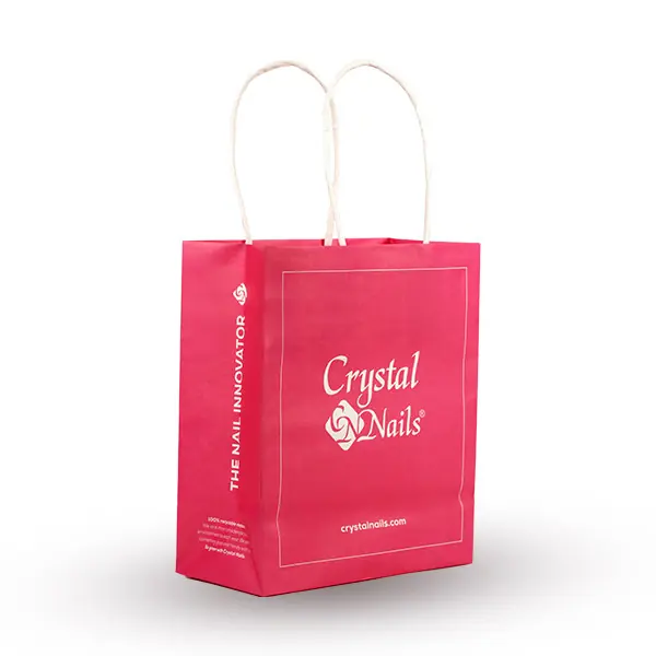 Árengedmény CN - CRYSTAL NAILS PAPÍR TÁSKA - PINK - KICSI