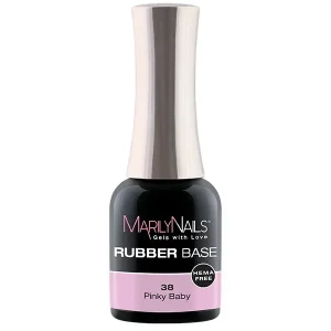 Bestseller MarilyNails - RUBBER BASE - 38 - Pinky Baby - 7ml