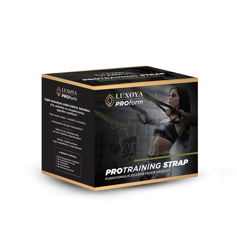 Vedd meg most Luxoya - PROTRAINING STRAP - Funkcionális edzőheveder - Szatén zöld