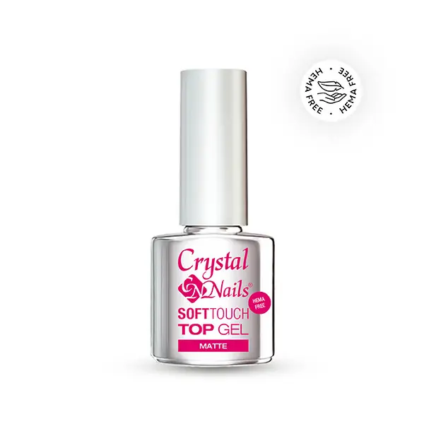 Crystal Nails - SOFT TOUCH MATTE TOP GEL - 4ML Vedd meg most