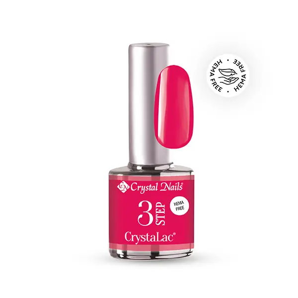 Crystal Nails - 3 STEP NEON CRYSTALAC - 3S281 - 8ML Kedvezményes ár