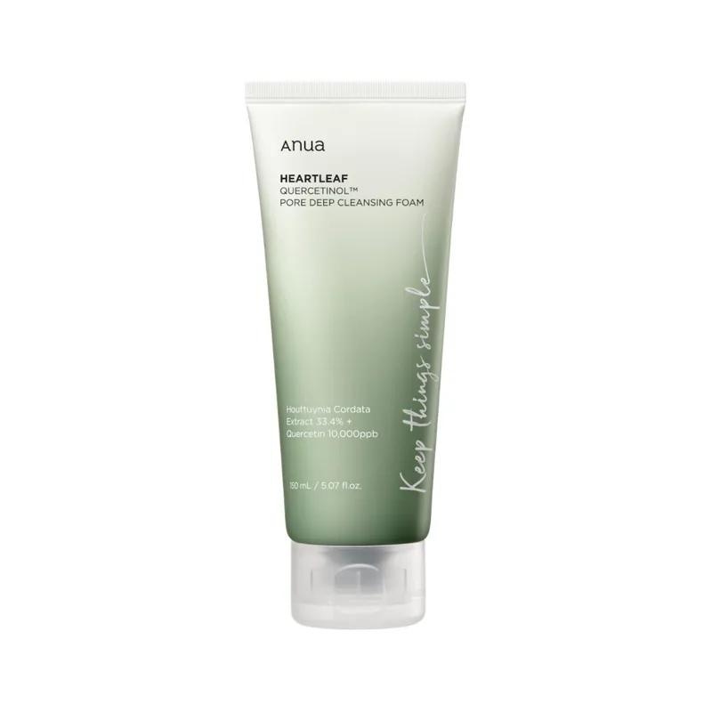 Expressz kézbesítés ANUA mélytisztító hab - Heartleaf Quercetinol Pore Deep Cleansing Foam