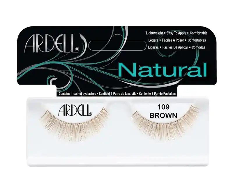 Szuper akció Ardell Natural Lashes műszempilla - 109 Demi Brown (60920)