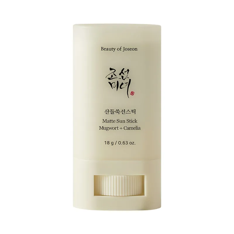Alacsony ár Beauty Of Joseon napvédő stick - Matte Sun Stick Mugwort + Camelia