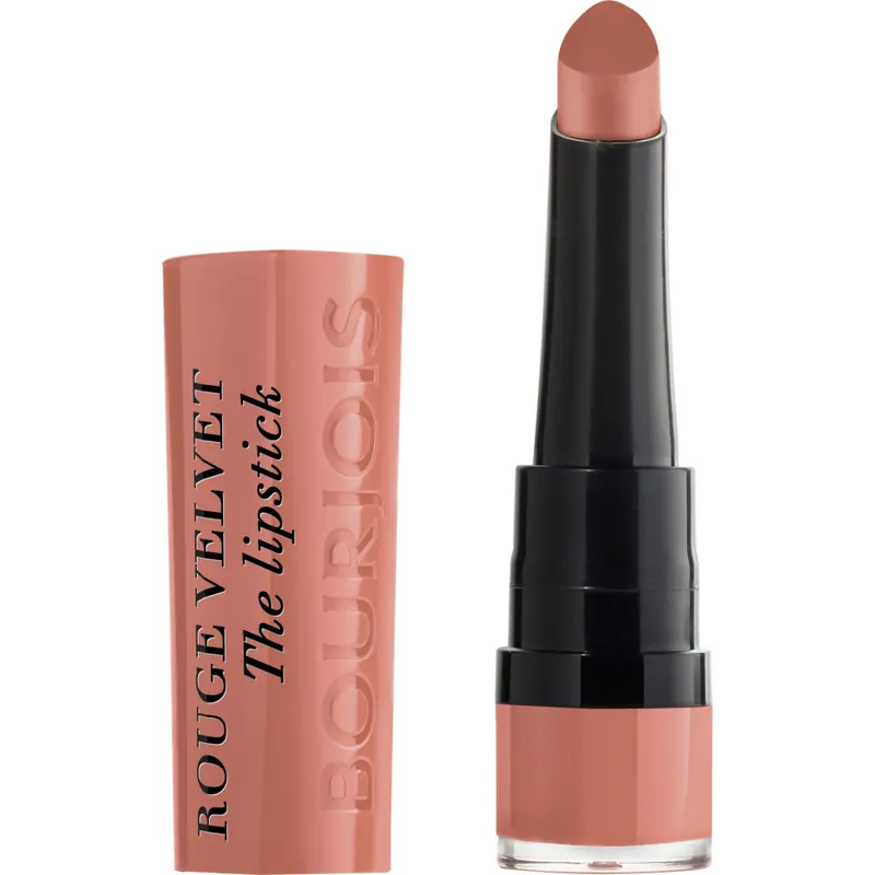 Bourjois Paris ruzs - Rouge Velvet The Lipstick - 01 Hey Nude! Bestseller