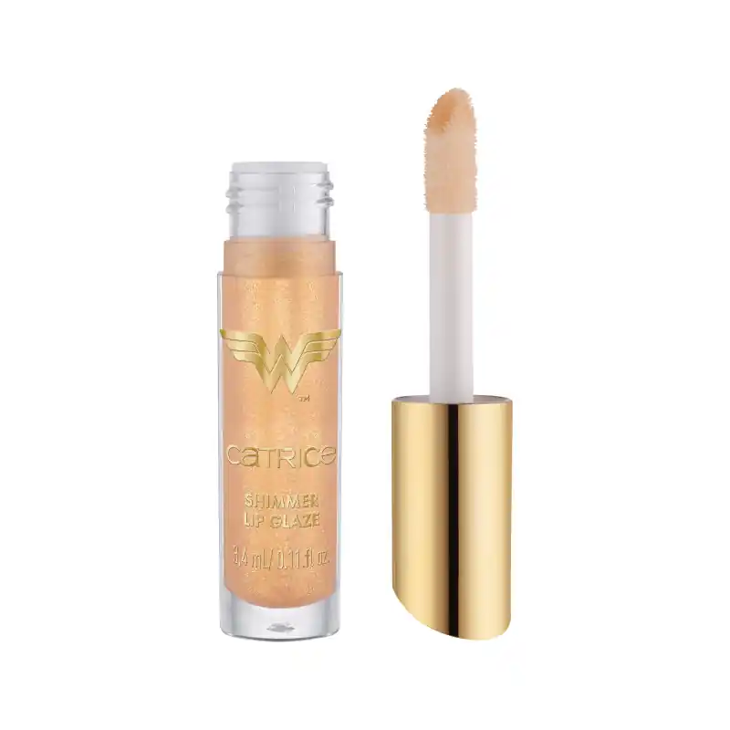 Alacsony ár CATRICE Wonder Woman Shimmer Lip Glaze - 010 Believe In Wonder