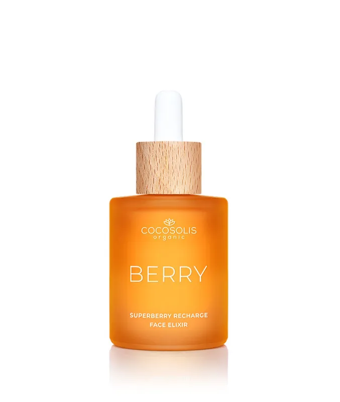 COCOSOLIS - arcelixír-Berry Superberry Recharge Face Elixir Biztonságos fizetés