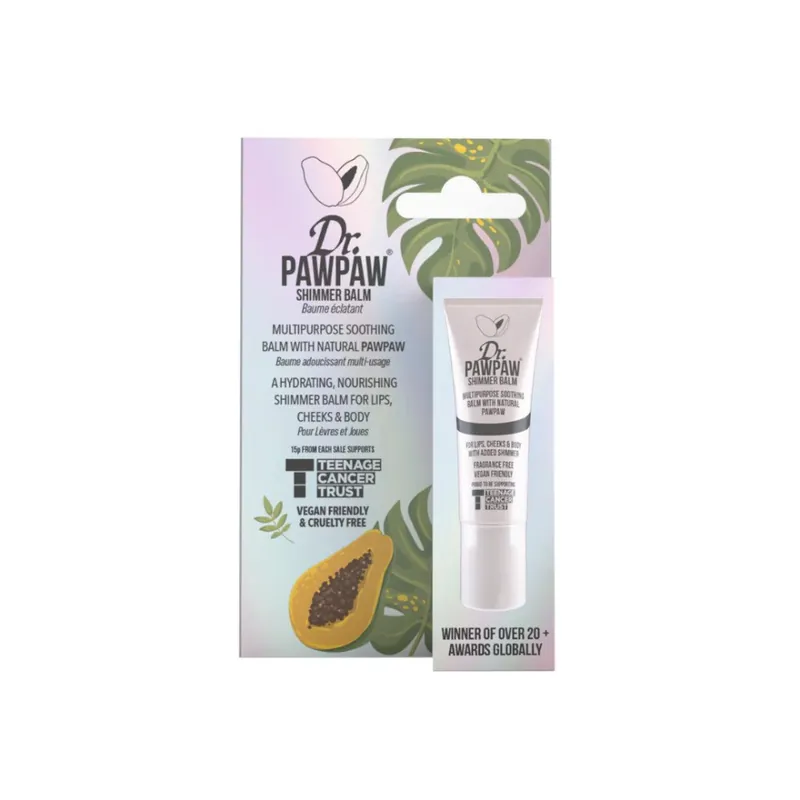 Biztonságos vásárlás Dr. PAWPAW Mini Size Balm Univerzális csillámporos balzsam - Shimmer