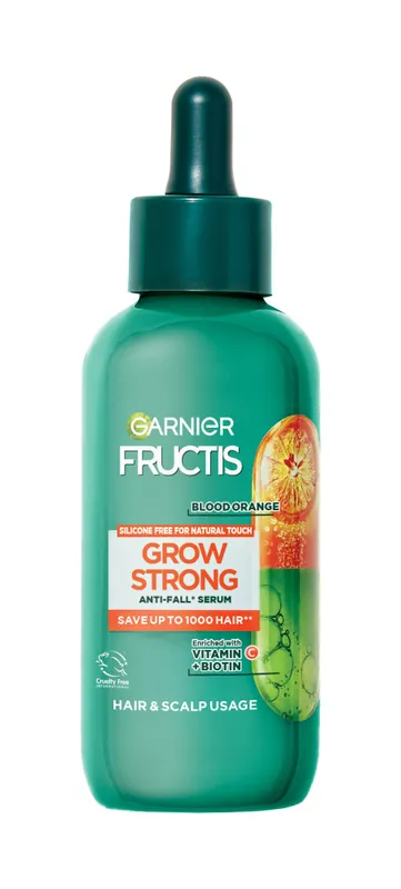 Garnier Fructis Grow Strong Blood Orange Serum hajszérum Akció