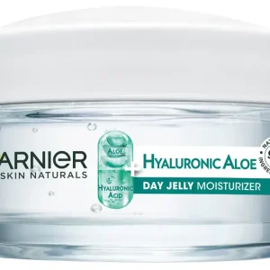 Vedd meg online Garnier Skin Naturals Hyaluronic Aloe Jelly Moisturizing Face Jelly nappali hidratáló krém géles textúrájú - For Normal Skin