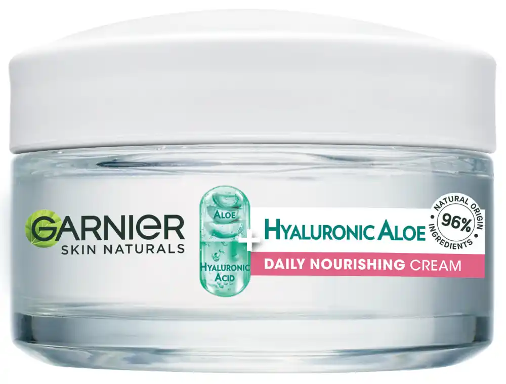 Garnier Skin Naturals Hyaluronic Aloe Nourishing Cream tápláló krém Vedd meg online