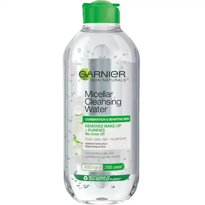 Nézd meg most Garnier Skin Naturals Micellar Water For Combination And Sensitive Skin 3 az 1-ben micellás víz kombinált és érzékeny bőrre