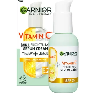 Szezonális akció Garnier Vitamin C Brightening Serum Cream krémes szérum az élénk bőrért