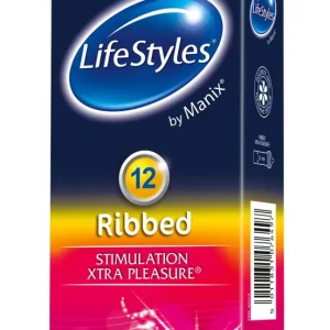 Outlet Lifestyles óvszer - Condoms - Ribbed Xtra Pleasure