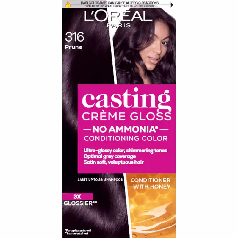 L’Oréal Paris hajszín - Casting Crème Gloss Hair Color - 316 Prune Exkluzív ajánlat