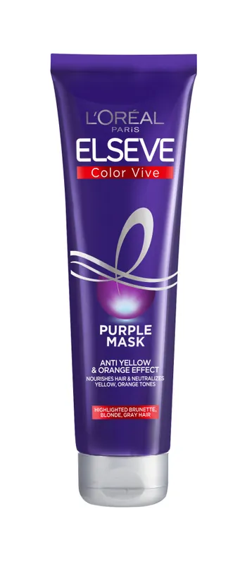 L’Oréal Paris hajmaszk - Elseve Color Vive Purple Mask Akció