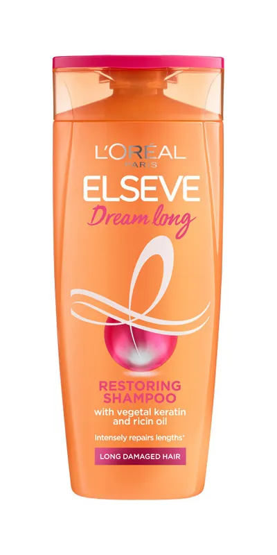 Expressz kézbesítés L’Oréal Paris Elseve Dream Long Shampoo (400ml) megújító sampon