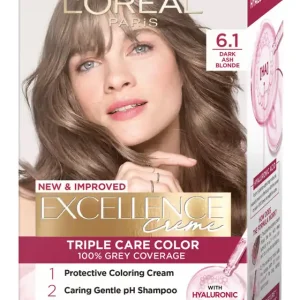 Ajánlat L’Oréal Paris hajfesték - EXCELLENCE Creme - 6.1 Dark Ash Blonde
