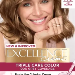 Szuper ajánlat L’Oréal Paris hajfesték - EXCELLENCE Creme - 7.0 Ash Blonde