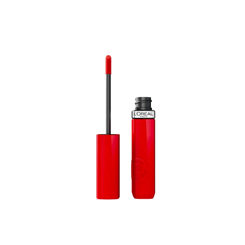 Vedd meg most L’Oréal Paris Infaillible Laque Resistance Liquid Lipstick - 410 Rouge Poppy