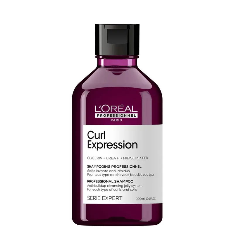 Nézd meg most L‘Oréal Professionnel Paris Curl Expression Anti-Buildup Cleansing Jelly Shampoo tisztító sampon a hullámos és göndör hajra