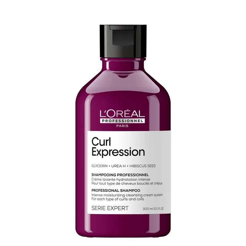 L‘Oréal Professionnel Paris Curl Expression Intense Moisturizing Cleansing Cream Shampoo tisztító sampon a hullámos és göndör hajra Biztonságos vásárlás