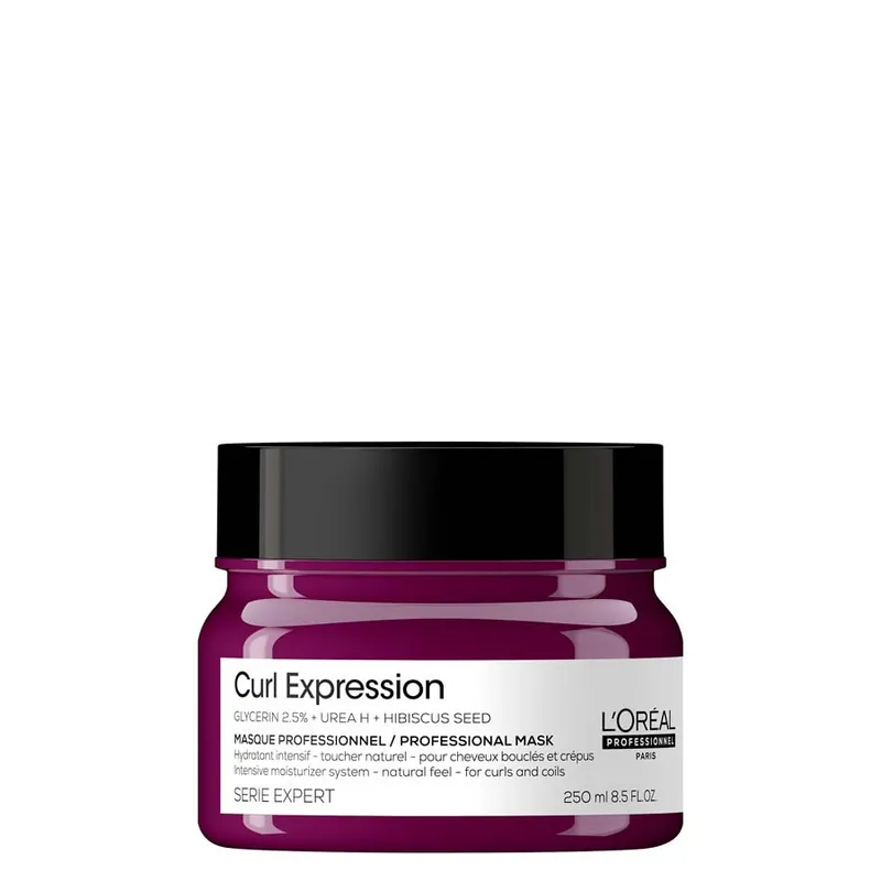 Csak ma L‘Oréal Professionnel Paris Curl Expression Intensive Moisturizer Mask intenzív hidratáló maszk a hullámos és göndör hajra