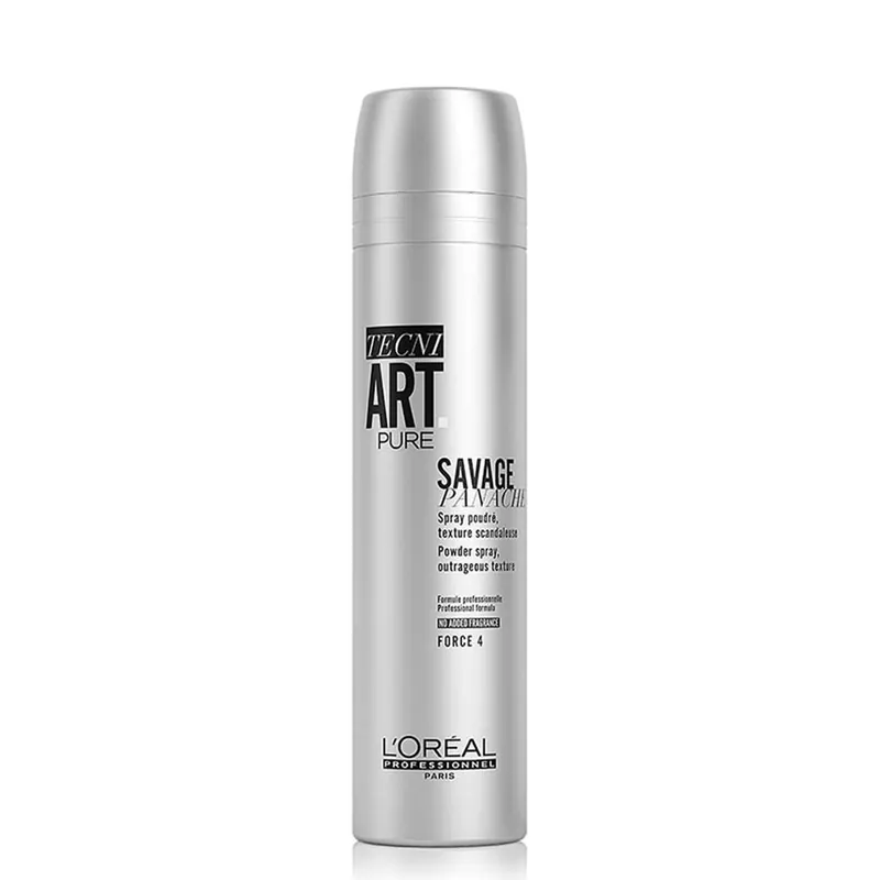 L‘Oréal Professionnel Paris Tecni Art Savage Panache Pure száraz hatású púder-spray, határtalan textúra Legkelendőbb