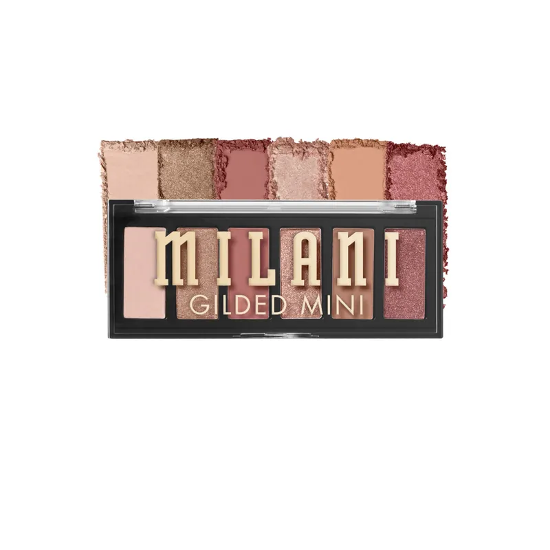 Kihagyhatatlan ajánlat Milani szemhéjpúder paletta - Gilded Mini Eyeshadow Palette - 120 It‘s All Rose