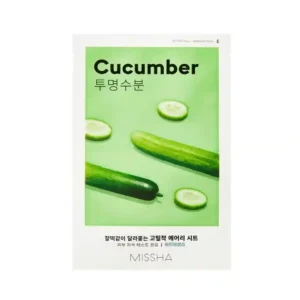 Árengedmény MISSHA Maszk Airy Fit Sheet Mask - Cucumber