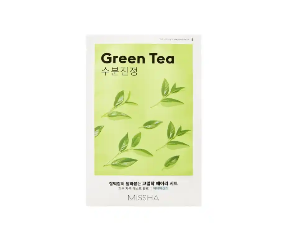 Kedvezmény MISSHA Maszk Airy Fit Sheet Mask - Green Tea