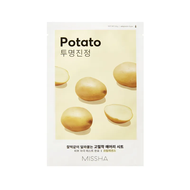 Legjobb ár MISSHA arcmaszk - Airy Fit Sheet Mask - Potato