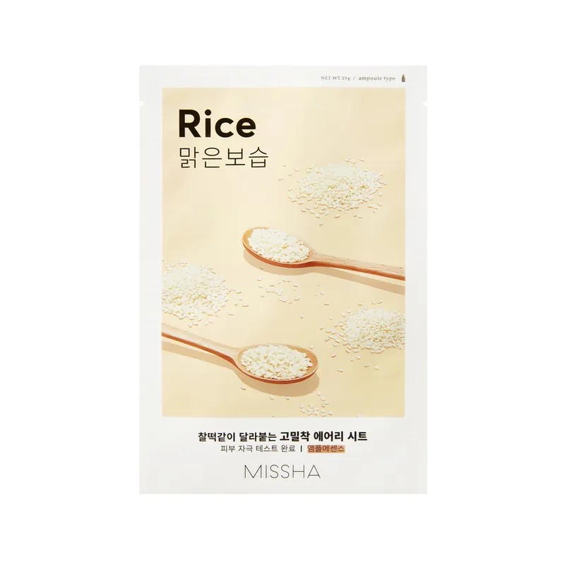 MISSHA arcmaszk - Airy Fit Sheet Mask - Rice Bestseller