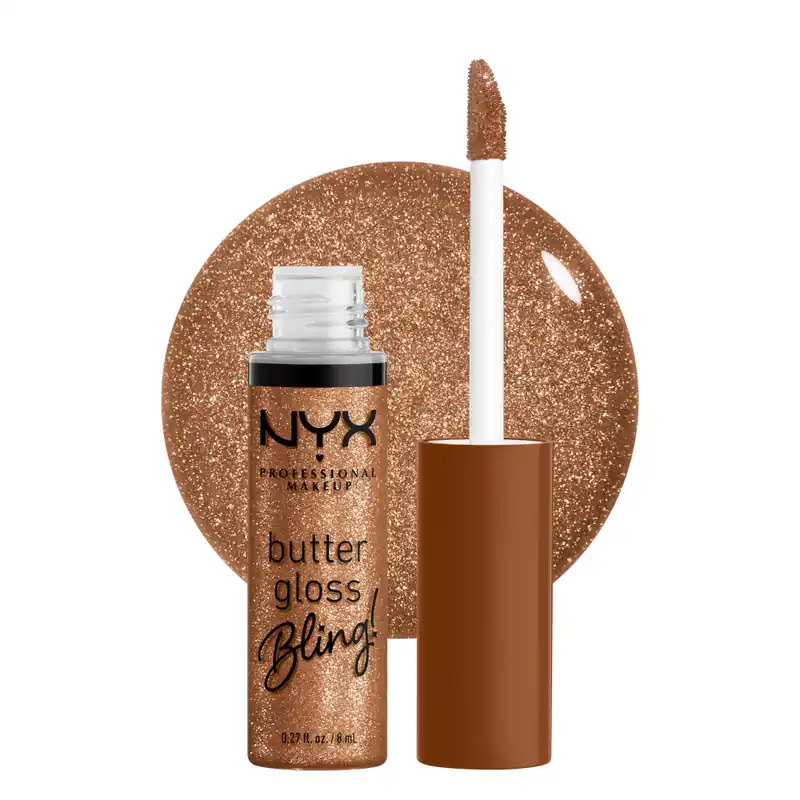 Különleges ajánlat NYX Professional Makeup Butter Gloss Bling - Pay Me In Gold