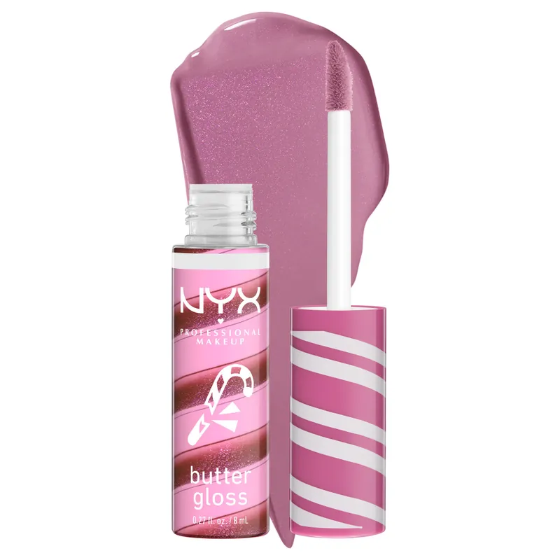 Legnépszerűbb NYX Professional Makeup Butter Gloss Swirl - Holly Berry Swirl