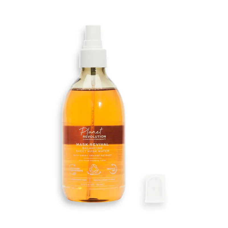 Bestseller Planet Revolution Sweet Orange Balancing Sheet Mask Water fátyolmaszk víz