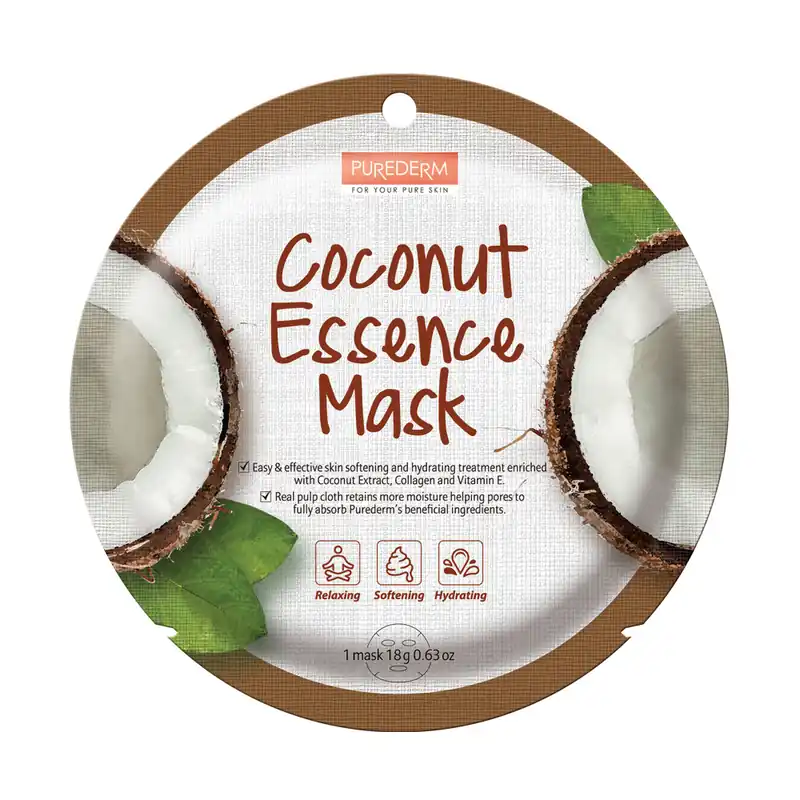 PUREDERM arcmaszk - Coconut Essence Mask Legkelendőbb